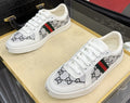 Gucci Patterned Stripe Low-Top Sneakers — hero