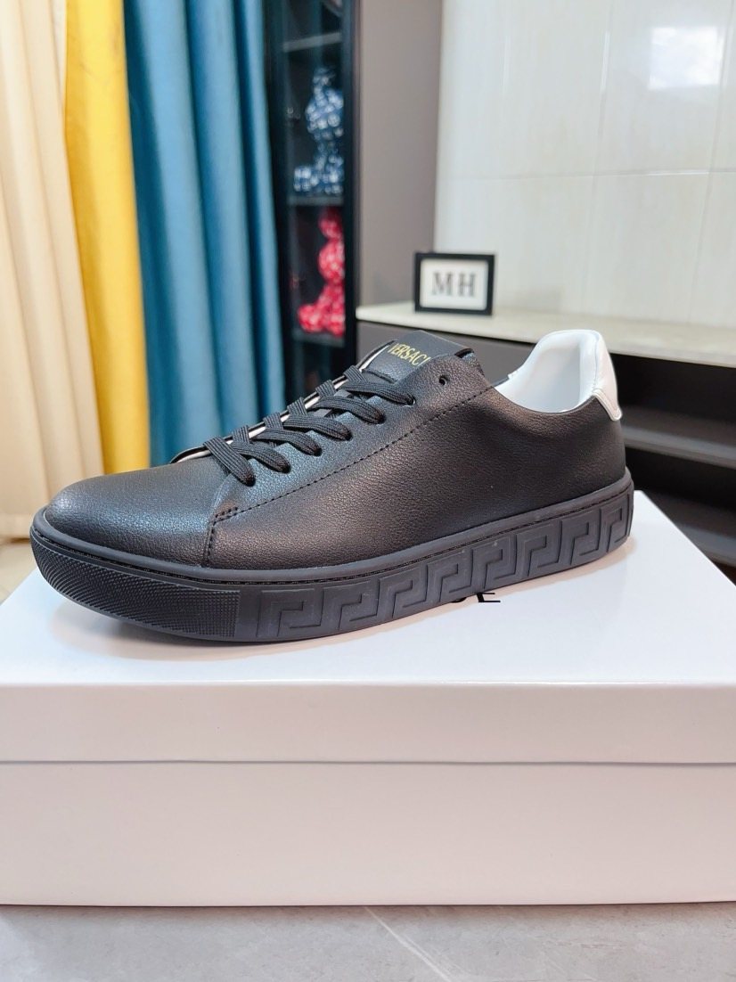 Versace Men's Low-Top Lace-Up Sneakers — hero
