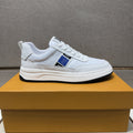 Louis Vuitton Blue-Accent Low-Top Sneakers — hero