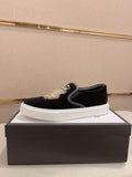 Gucci Crest Slip-On Shoes — hero