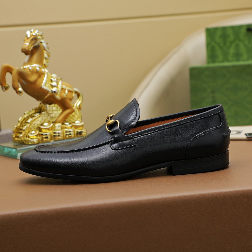 Gucci Bit-Detail Slip-On Loafers — side