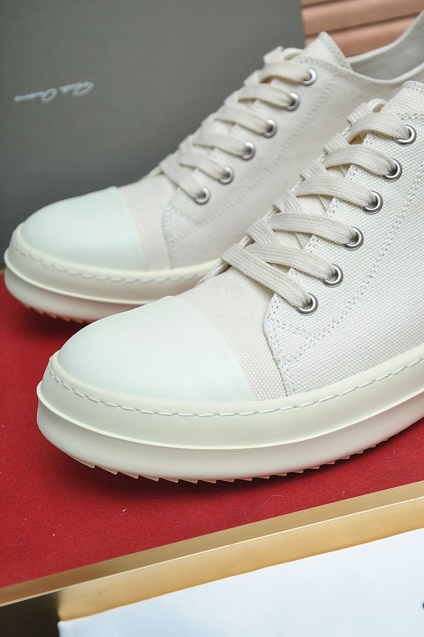 Rick Owens Toe-Cap Platform Sneakers — detail