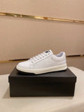 Prada Men's Low-Top Lace-Up Sneakers — front