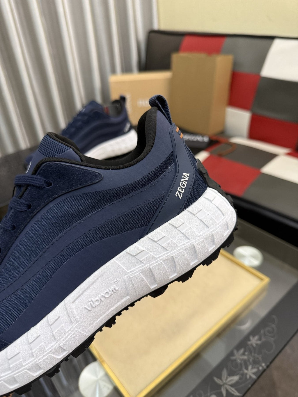 ZEGNA 001 Low-Top Running Shoes — detail