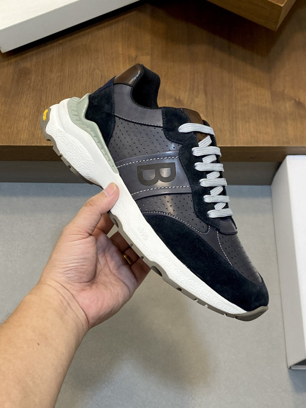 Berluti Sport Track Low-Top Sneakers — model