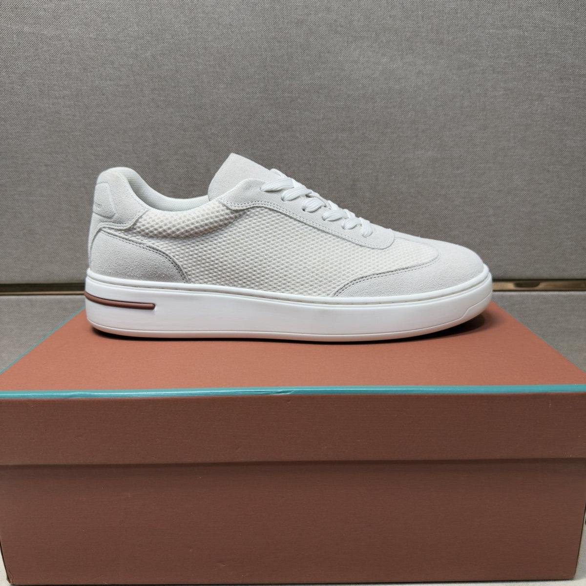 Men's Paneled Low-Top Sneakers — side