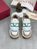 Valentino Double-Strap Low-Top Sneakers — hero