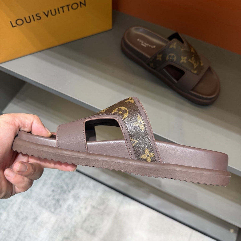 Louis Vuitton Oasis Men's Slide Sandals — front