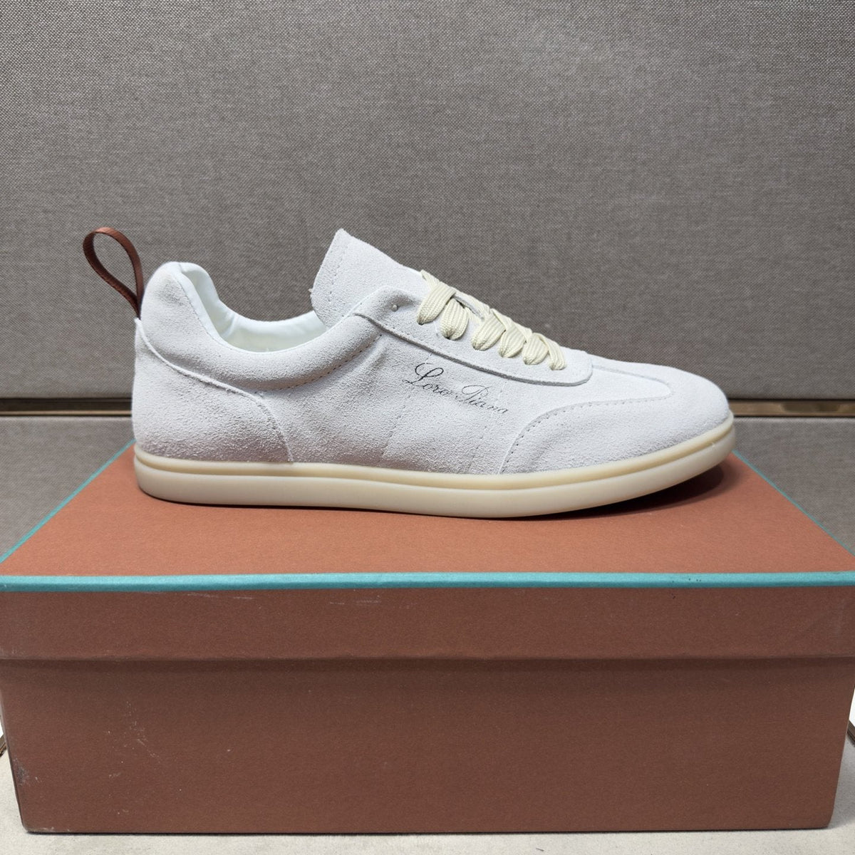 Loro Piana Men's Paneled Low-Top Sneakers — side